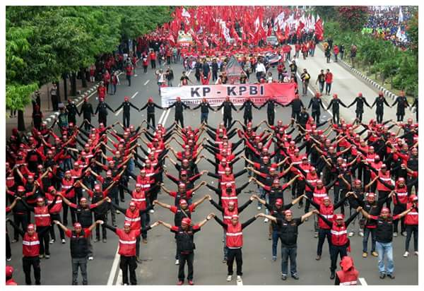 KPBI: Harus ada motor konsolidasi gerakan buruh di Indonesia maupun regional dan dunia
